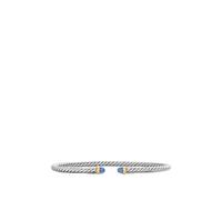 David Yurman micro Cablespira® flex bracelet - Silver S-M-L