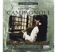 Davide Amodio, Violin - CAMPAGNOLI: FUGHE DIVERTIMENTI
