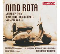 Davide Botto - Rota: Symphony No. 3, Divertimento Concertante, Concerto Soirée