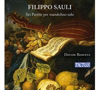 Davide Rebuffa - Filippo Sauli: Six Partitas for solo mandolin