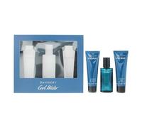 Davidoff Cool Water Men Gift Set EDT 40ml, 50ml Shower Gel and Aftershave Balm 50ml - 40ml