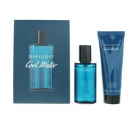 Davidoff Cool Water For Him 2 Piece Gift Set: Eau de Toilette 40ml - Shower Gel 75ml