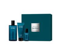 Davidoff Cool Water Gift Set 125ml Eau De Toilette, 75ml Aftershave Balm & 75ml Shower Gel