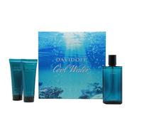 Davidoff Cool Water Gift Set 125ml EDT, 75ml Aftershave Balm & 75ml Shower Gel