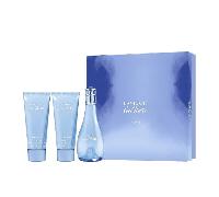 Davidoff Cool Water Woman Eau de Toilette Women's Gift Set Spray (100ml) with 75ml Shower Gel + 75ml Body Lotion