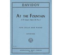 Davidoff Karl At The Fountain in D Major Op. 20 No. 2 for Cello and Piano - by Rose - International
