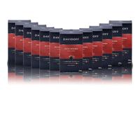 Davidoff Rich Aroma Ground Coffee 12 Pack - 10/12 Intensity - 100% Arabica, Premium 4/12 Roasting, Vivid & Spicy - Vacuum-Packed - 12 x 250g Packs (3kg Total) - BBD: 12/12/25