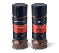 Davidoff Rich Aroma Instant Ground Coffee 100g Pack of 2 Glass Bottles