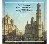 Davidoff/ Tchaikovsky: Cello Concertos (Cello Concertos Nos.3/ 4/ Pezzo Capriccioso/ Andante Cantabile) by Wen-Sinn Yang (violoncello) (2010-06-29)