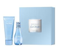 Davidoff Womens-fragrances Cool-Water-For-HerGift set Eau de Toilette Spray 30 ml + Body Lotion 75 ml