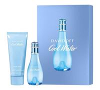 Davidoff Womens-fragrances Cool-Water-WomanGift set Eau de Toilette Spray 30 ml + Body Lotion 75 ml