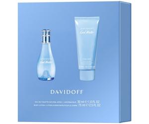 Davidoff Womens-fragrances Cool-Water-WomanLimited EditionGift set Eau de Toilette Spray 30 ml + Body Lotion 75 ml