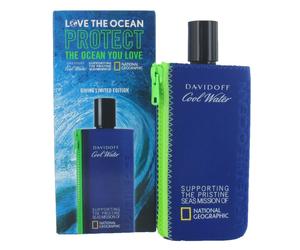Davidofff Cool Water National Geographic Pristine Sea 200ml Eau de Toilette Limied Edition Spray for Men
