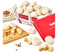 David's Cookies Butter Pecan Meltaways Sweet Tasting Tin - Butter Biscuits with Crispy Pecans, Soft and Melt in Your Mouth Aromatic Cookies - Delicious Gourmet Food Gift for Everyone
