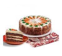 David's Cookies Gourmet Layered and Sliced 10 Carrot Cake with Cream Cheese Icing by David's Cookies