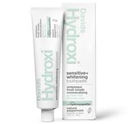 Davids Nano Hydroxyapaite Natural Toothpaste for Sensitivity, Peppermint, Flouride Free, SLS Free, Remineralize Enamel, Gentle Whitening, Toothpaste Squeezer Included, Recycable Metal Tube, 5.25oz