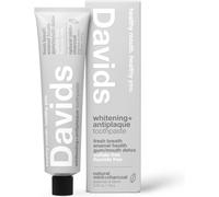 Davids Natural Charcoal Toothpaste Peppermint Whitening Antiplaque Fluoride Fre