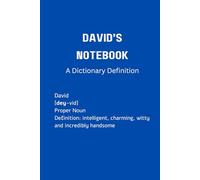 David's Notebook: A Dictionary Definition