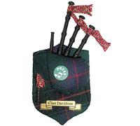 Davidson Clan Musical Bagpipe Fridge Magnet, Made in Scotland