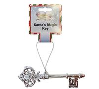 Davies 14cm Santa's Magic Key Silver Plastic - Novelty