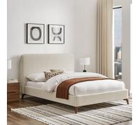 Davies Bed - Natural Fabric - Sizes Available