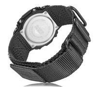 DAVILANE 16mm Watch Band Strap for Casio Mens G-Shock DW5600/8900,GA100/110/120,GD100/110/120,GW6900,GWM5610,Upgraded Three Buckles Nylon Watch Band