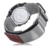 DAVILANE 16mm Watch Band Strap for Casio Mens G-Shock DW5600/8900,GA100/110/120,GD100/110/120,GW6900,GWM5610,Upgraded Three Buckles Nylon Watch Band