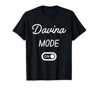 Davina Mode On Name Value Graphic T-Shirt