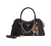 Davina Satchel, female, Guess, Handbags, Black, ONE SIZE, Bags ONE SIZE