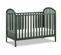 daVinci Beau 3-in-1 Baby Crib Convertible to Toddler Bed, Daybed - Durable & Easy to Assemble - GREENGUARD Gold Certified - 4 Adjustable Mattress Heights, Conversion Kit Sold Separately - Forest Green