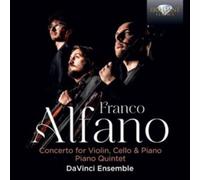 DAVINCI ENSEMBLE - ALFANO CONCERTO FOR VIOLIN C - cd - D4z