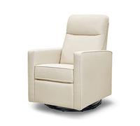 DaVinci Gabby Pillowback Swivel Glider in Natural Oat