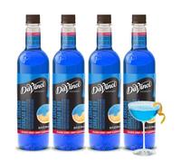 DaVinci Gourmet Classic Blue Curacao Syrup 70ml (Pack of 4)