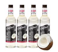DaVinci Gourmet Classic Coconut Syrup - Pack of 4