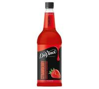 DaVinci Gourmet Classic Strawberry Single Batch Flavour Syrup 1L | Case of 1