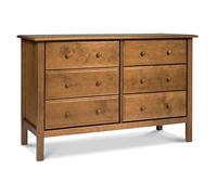 Davinci Jayden 6 Drawer Double Dresser, Chestnut