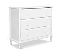 Davinci Jenny Lind Spindle 3 Drawer Dresser, White
