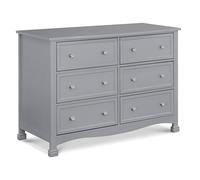 DaVinci Kalani 6 Drawer Double Wide Dresser, Grey