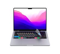 DaVinci Resolve Keyboard Cover for 14" & 16" MacBook Pro 2021 onwards and Airs from 2022 onwards with M Series Chips - Genuine Editors Keys - Will not fit other models