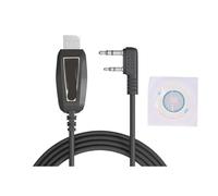 DAVIPGFSU USB Programming Cable for UV-21 UV-5RM UV-18 TD-H3 M-5R UV-25 UV-K6 K5 CH340 Chip Support Window 11 Radios Accessories(1PC)