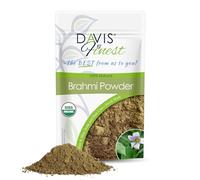 Davis Finest - Brahmi Powder, 100g - Bacopa Monnieri - Scalp & Hair Treatment Mask for Growth, Hair Loss, Breakage, Split Ends & Dandruff - Rich in Nutrients - Vegan, Chemical Free, Organic Hair Care