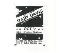 DAVIS, Gary - Live In Concert 1976 - Vinyl (LP)