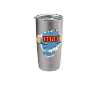 Davis Last Name Superhero Family Surname Davis Stainless Steel Insulated Tumbler