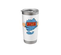 Davis Last Name Superhero Family Surname Davis Stainless Steel Insulated Tumbler