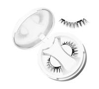 Davivian Magnetic Eyelashes Natural Look - Soft Magnetic Lashes - No Glue Makeup Supplies with Applicator for Women Girls, Dramatic Look, Wedding, Bridal Night out Stage Performance