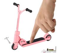 Davivian Miniature Finger Scooter | Decorative Relaxing Foldable | Sliding Finger Scooter Fidget Toy | for Women Men Children Students Commuting Waiting Room Travel Airplane Classroom