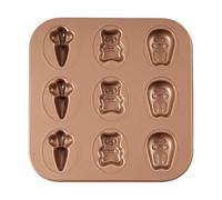 Davivian Non Stick Muffin Pan - Cartoon Baking Mold,Metal Cup Cake Pans - for Bakers Beginners Professionals Men Birthday Holiday Gatherings Family Night Home Apartment Themed Events