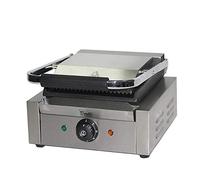 Davlex panini press machine pannini maker commercial contact grill electric hotplate top ribbed griddle effect