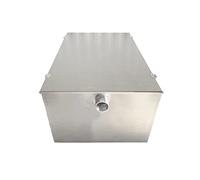 Davlex Stainless steel grease trap, 75 Litre Fat Traps, 18 kilo, Commercial restaurant, cafe, take away