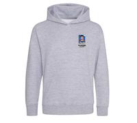 Davor Suker World Cup Sticker Kids Hoodie - Gray / 14-15 years